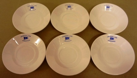 Johnson Line Coffee Plates 