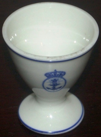 Mid 20th century egg cup from the Swedish Maritime Administration.