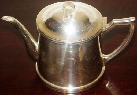 Silver-plated coffee-pot (75cl) from the Swedish shipping company Johnson Line.