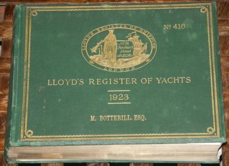 Lloyd's register of yachts
