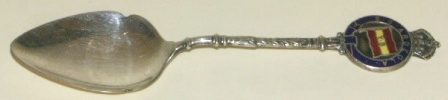 Early 20th century spoon from the vessel S.S. Ardeola of the Yeoward Line.