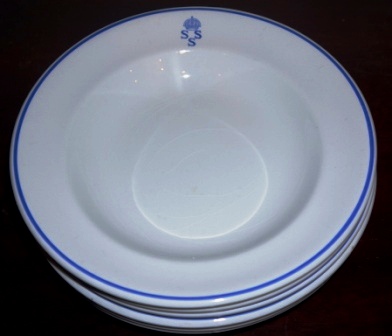 Soup Plates from the Royal Swedish Yacht Club