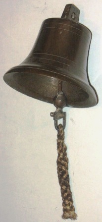 Early 20th century bronze ship's bell