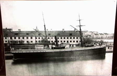 S/S Ångermanland, built 1872 in Stockholm (Bergsunds Shipyard). 