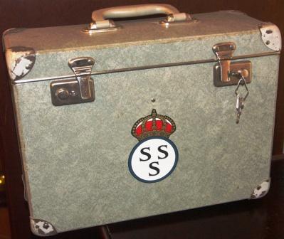 1940's/1950' archives case from the Royal Swedish Yacht Club KSSS