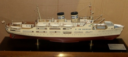 Original shipyard model depicting Bore III
