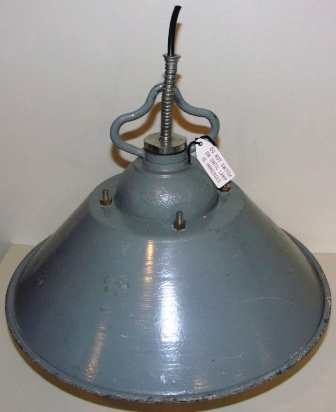 20th century electrified diving lamp made by Siebe Gorman. 