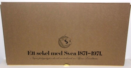 "Ett sekel med Svea 1871-1971". Anniversary edition, Swedish shipping company SVEA celebrating 100 years. 