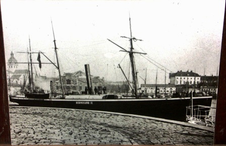 S/S Hernösand II, built 1865 in Stockholm (Bergsunds Shipyard). 