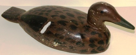 Original early 20th century decoy from the Baltic Sea. 