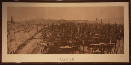 Marseille harbour, late 19th century 