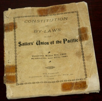 Constitution and By-Laws of the Sailors' Union of the Pacific