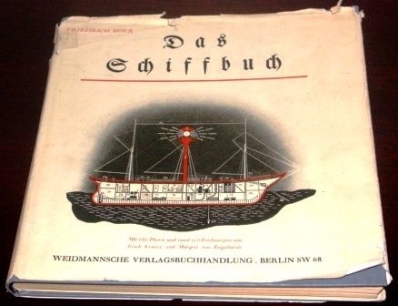 Richly illustrated German maritime book. Incl 160 photographs and 350 drawings. Published in 1939 by Friedrich Böer. 170 pages. 