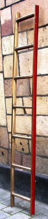 20th century brass ladder used onboard a British minesweeper