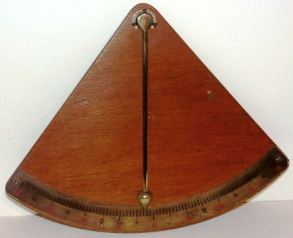 Early 20th century inclinometer
