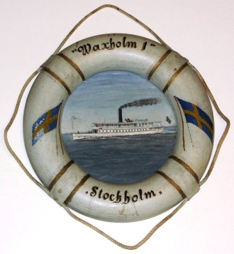 The Stockholm archipelago steamer Waxholm I, built 1899 